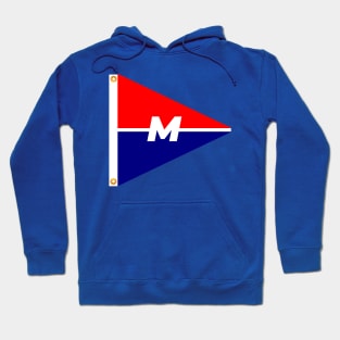 Menunketesuck Yacht Club Burgee Hoodie